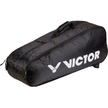 Victor Racketbag Doublethermobag 9150C (Racket bag, 2 main compartments, Thermo compartment) black